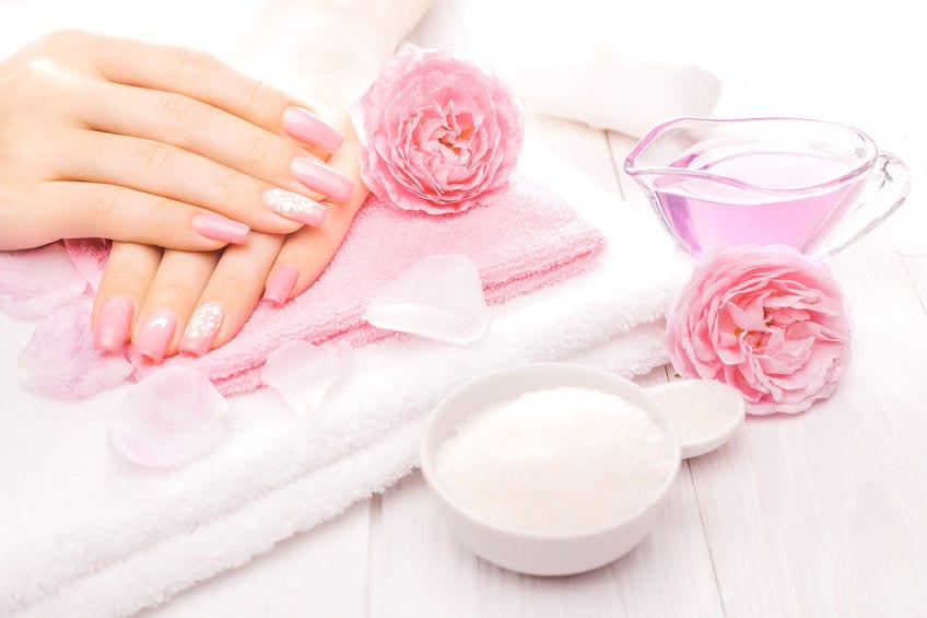 hands care manicure